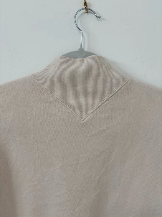 Alo Yoga Freestyle Crew Sweatshirt Sz S Bone EUC - Picture 7 of 9